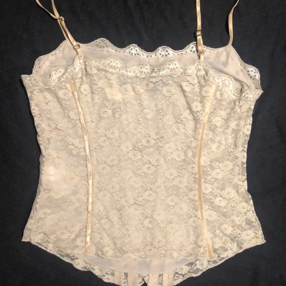 Guess by Marciano Cream Lace Camisole - Picture 2 of 2